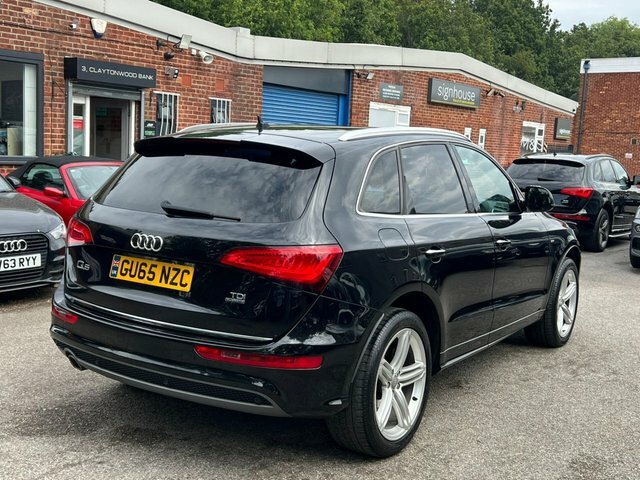 Audi Q5 2.0 Tdi S Line Black #3