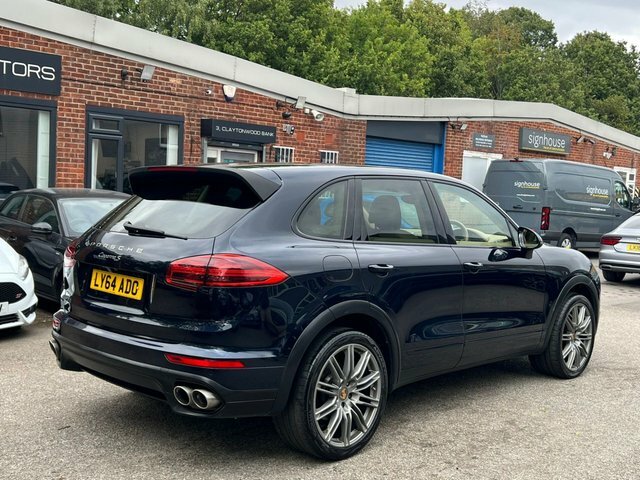 Porsche Cayenne 4.2 Td V8 S Blue #3