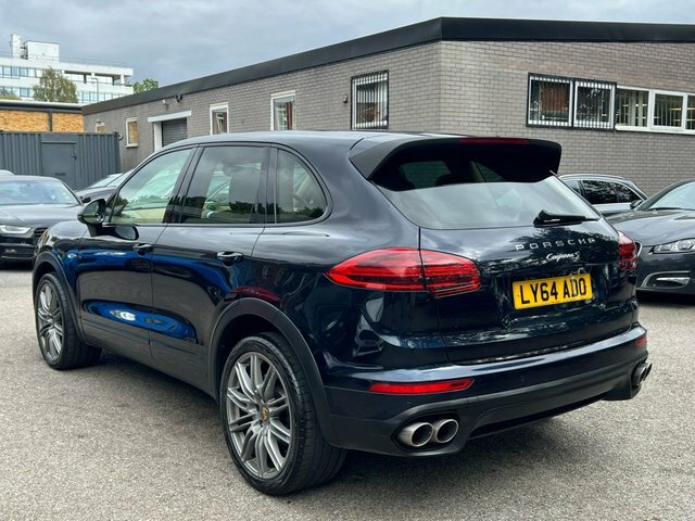 Porsche Cayenne 4.2 Td V8 S Blue #4