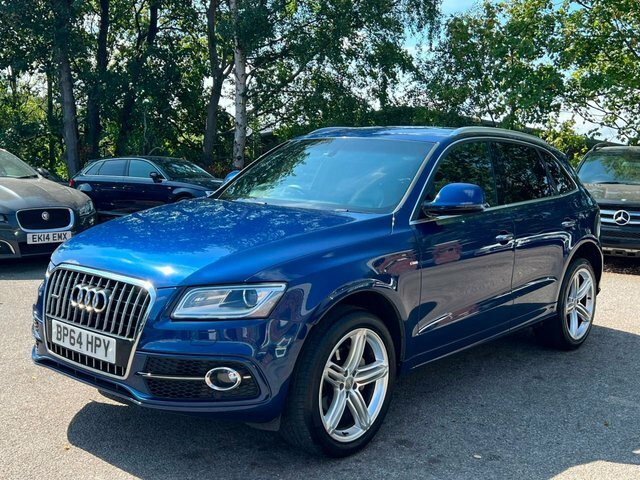 Audi Q5 2.0 Tdi S Line Blue #2