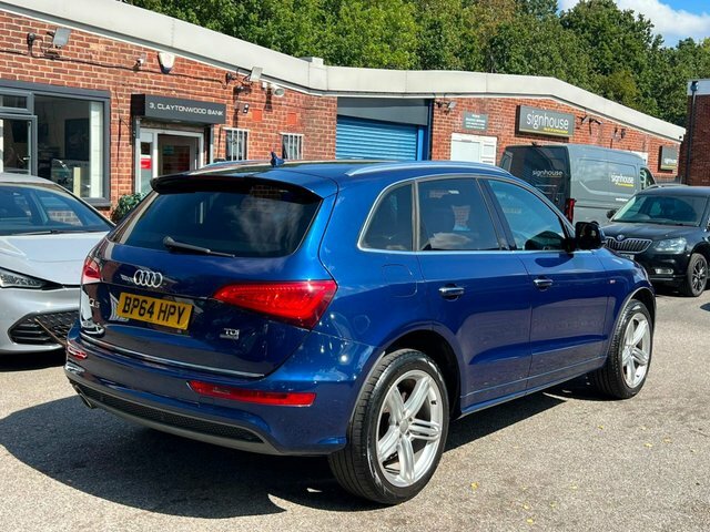 Audi Q5 2.0 Tdi S Line Blue #3