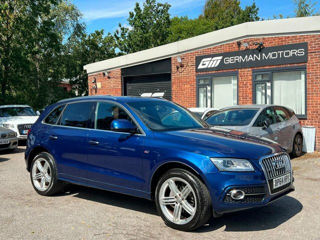 Audi Q5 2.0 Tdi S Line Blue #5