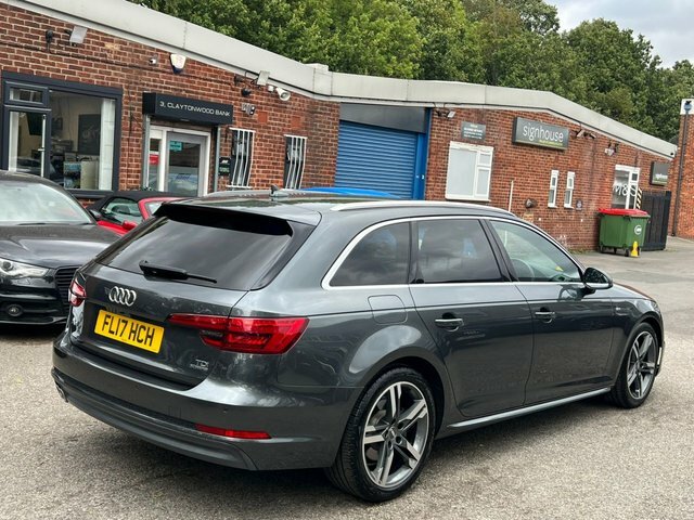 Audi A4 Avant 2.0 Tdi S Line FL17HCH Grey #3