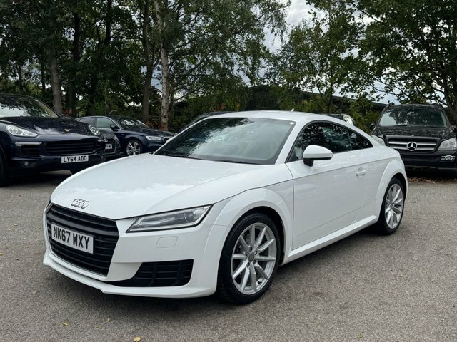 Audi TT 1.8 Tfsi Sport Coupe NK67WXY White #2