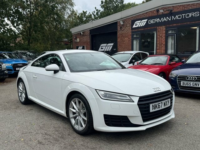Audi TT 1.8 Tfsi Sport Coupe NK67WXY White #5