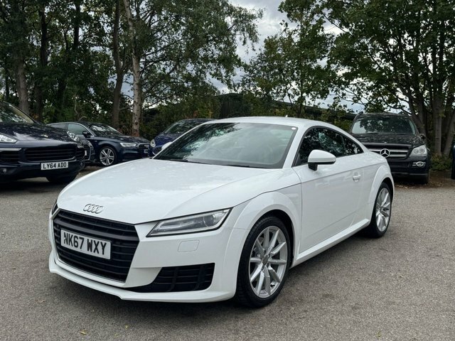 Audi TT 1.8 Tfsi Sport Coupe NK67WXY White #6