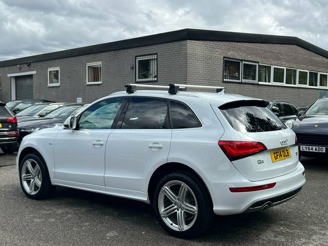 Audi Q5 2.0 Tdi S Line GF14OLB White #4