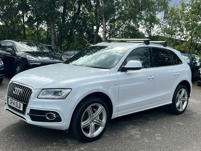 Audi Q5 2.0 Tdi S Line GF14OLB White #2