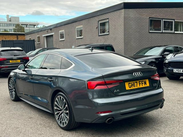 Audi A5 2.0 Tfsi S Line GH17FFM Grey #4