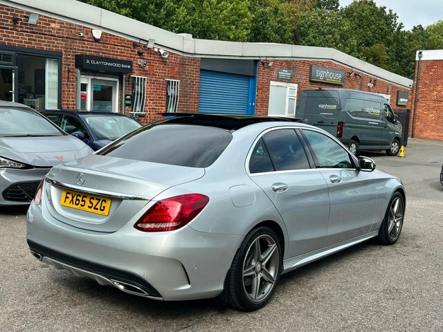 Mercedes-Benz C Class 2.1 C220d Amg Line FX65SZG Silver #3