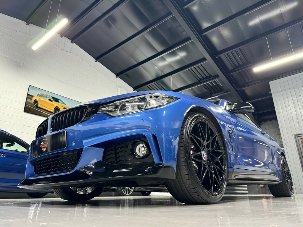 BMW 4 Series Gran Coupe 3.0 440I M Sport Coupe Blue #5