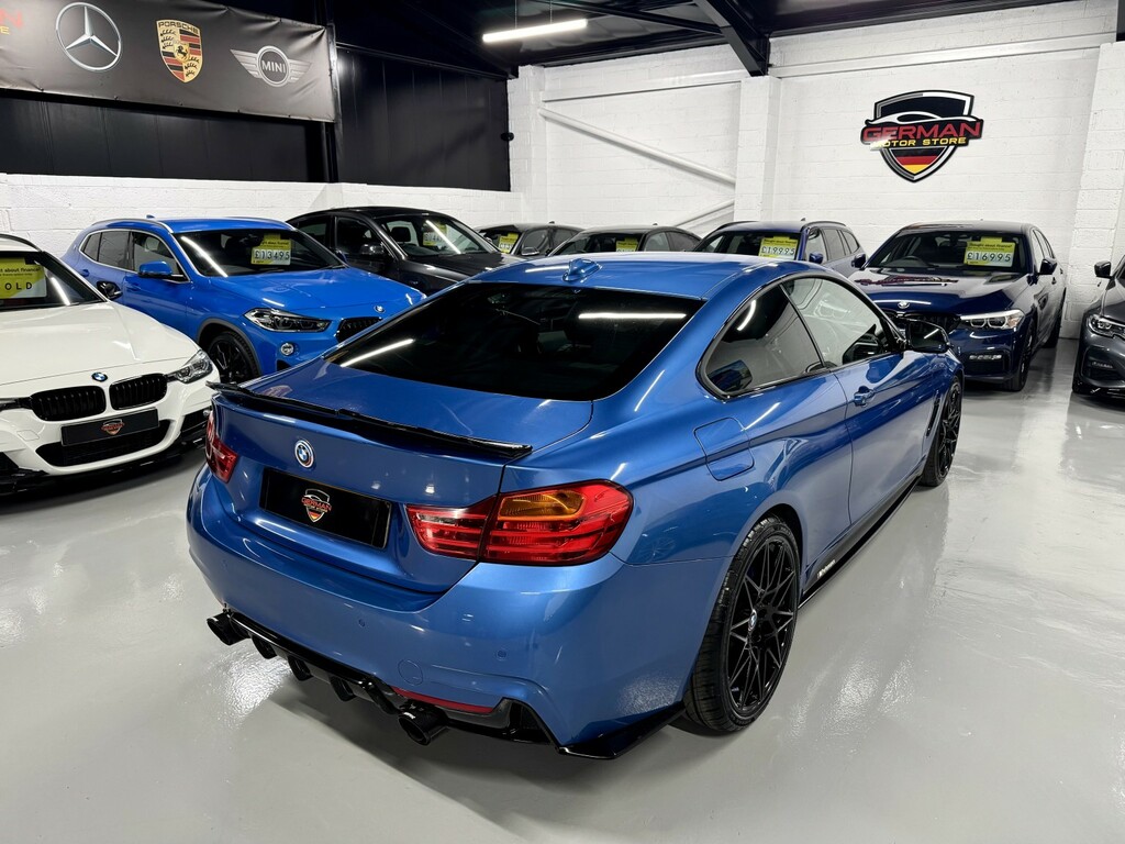 BMW 4 Series Gran Coupe 3.0 440I M Sport Coupe Blue #2