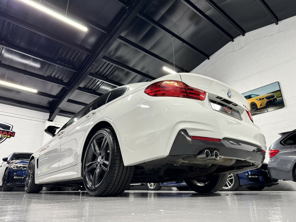 BMW 4 Series Gran Coupe 2.0 420D M Sport Gran Coupe White #5