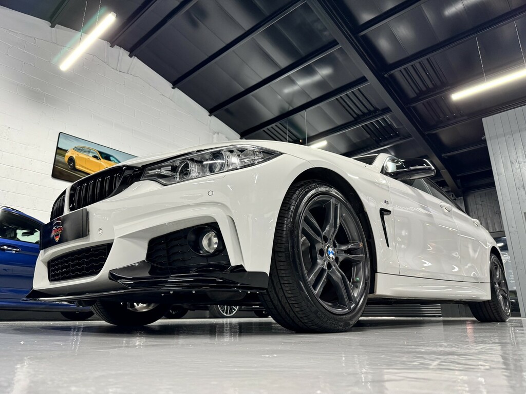 BMW 4 Series Gran Coupe 2.0 420D M Sport Gran Coupe White #6