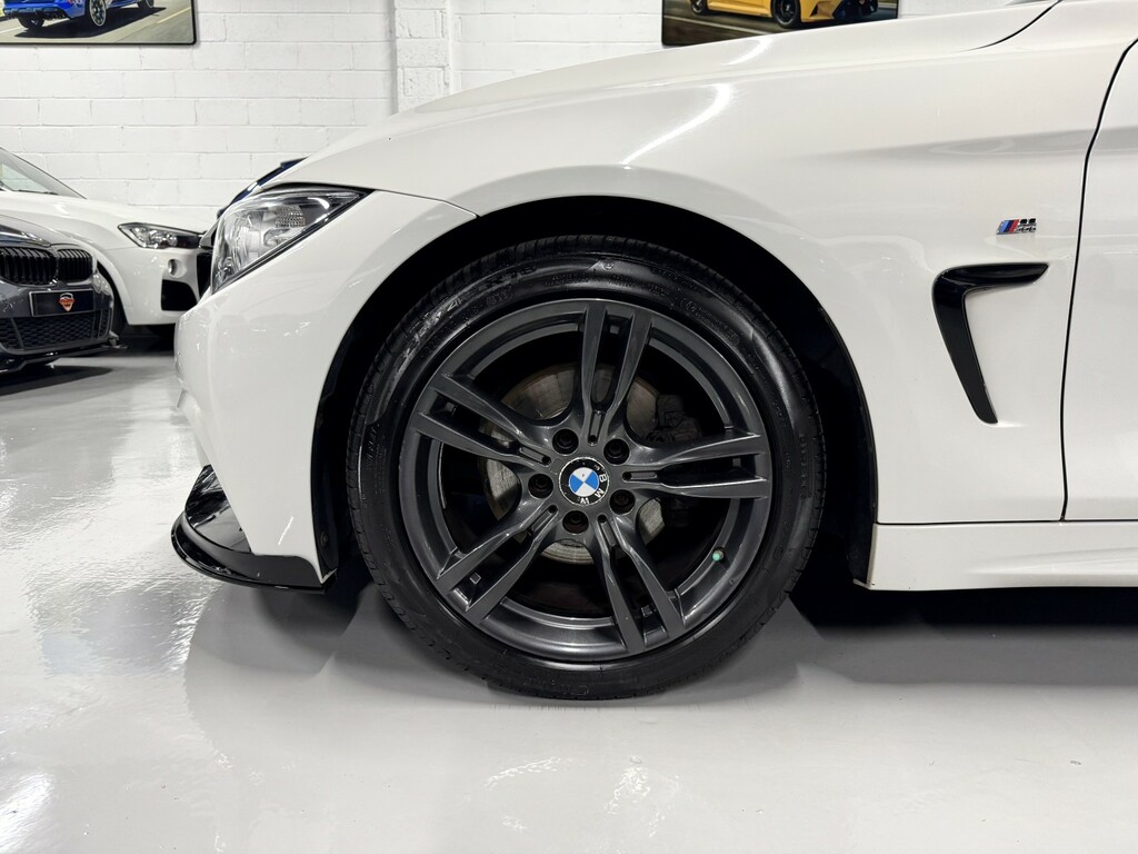 BMW 4 Series Gran Coupe 2.0 420D M Sport Gran Coupe White #3