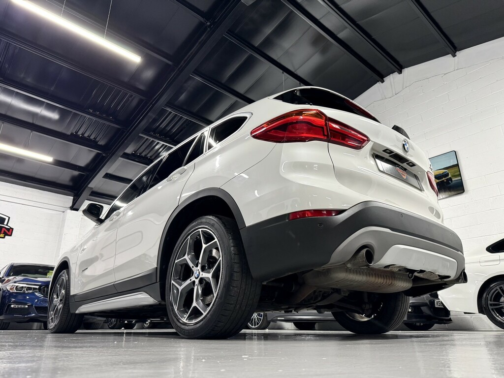 BMW X1 2.0 X1 Xdrive20i Xline White #6