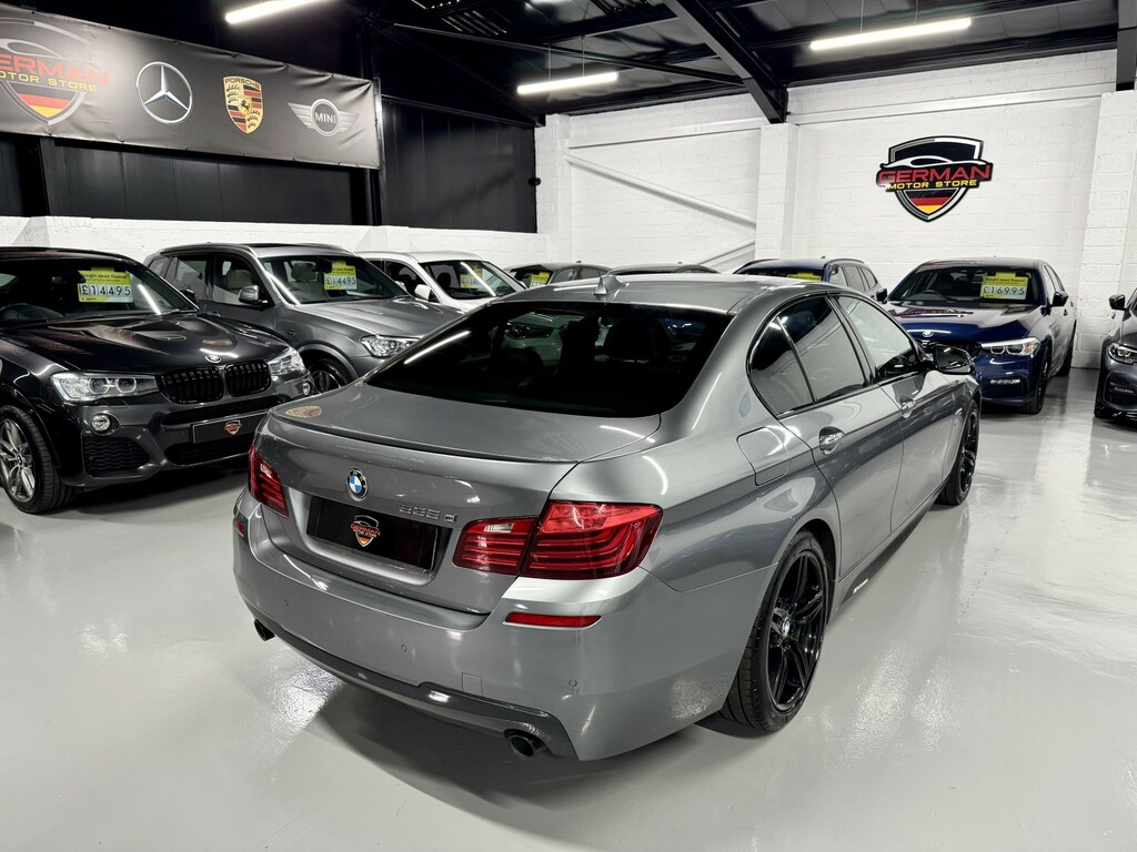 BMW 5 Series 3.0 535D M Sport Saloon Grey #3