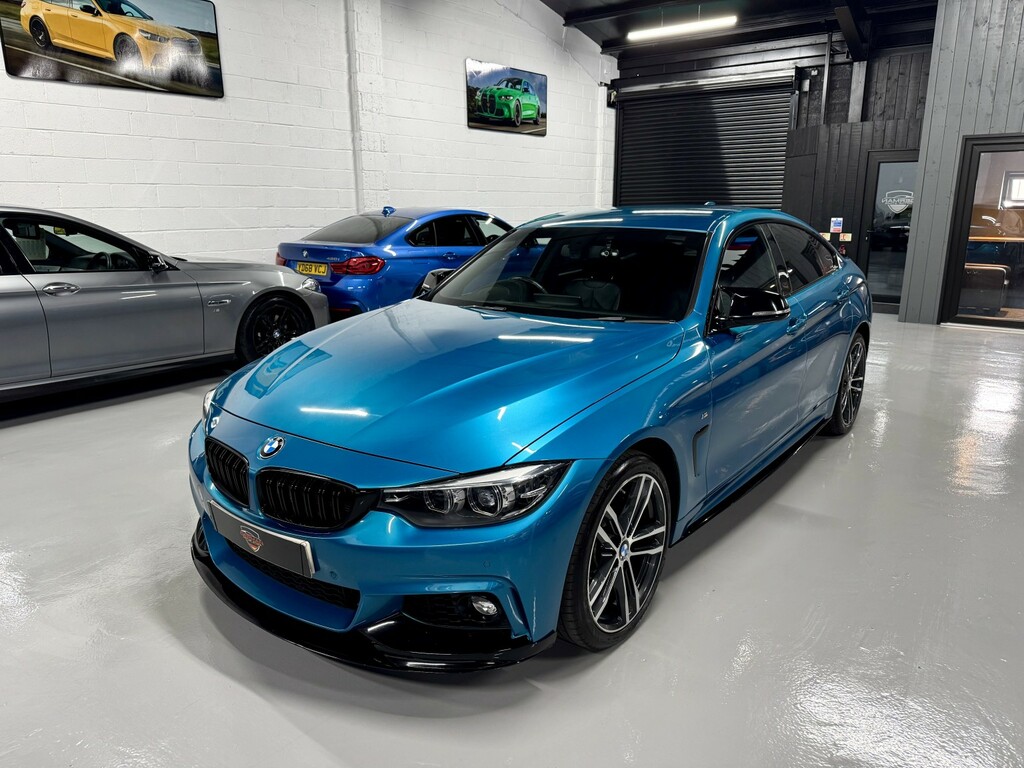 BMW 4 Series Gran Coupe 420I Xdrive Sport Business Media Silver #16
