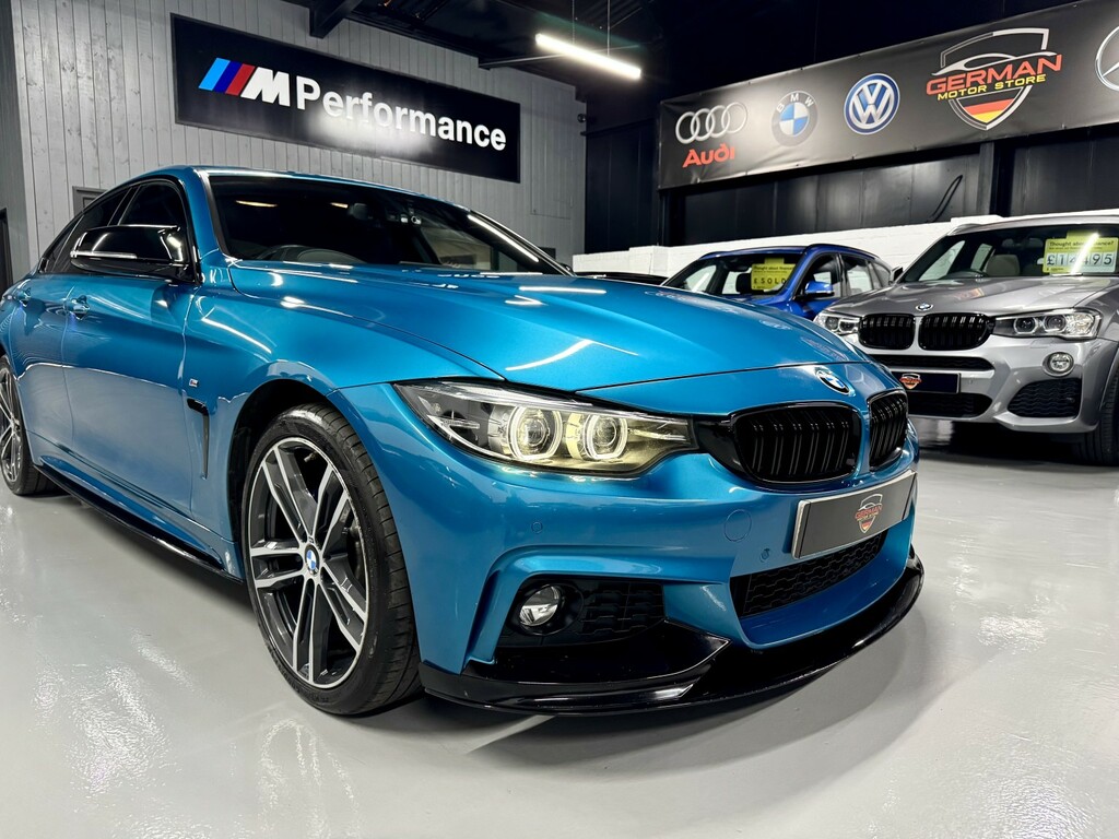 BMW 4 Series Gran Coupe 420I Xdrive Sport Business Media Silver #19