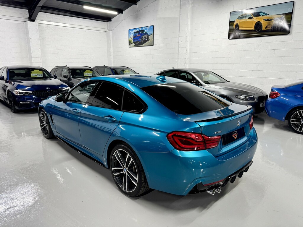 BMW 4 Series Gran Coupe 2.0 420D Xdrive M Sport Gran Coupe Blue #5