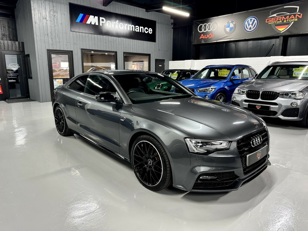 Audi A5 Coupe 2.0 Tdi Black Edition Plus 201515 Grey