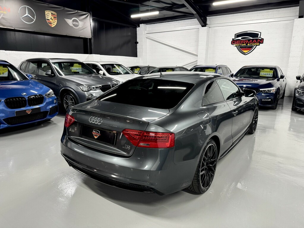 Audi A5 Coupe 2.0 Tdi Black Edition Plus 201515 RO15ZRN Grey #2