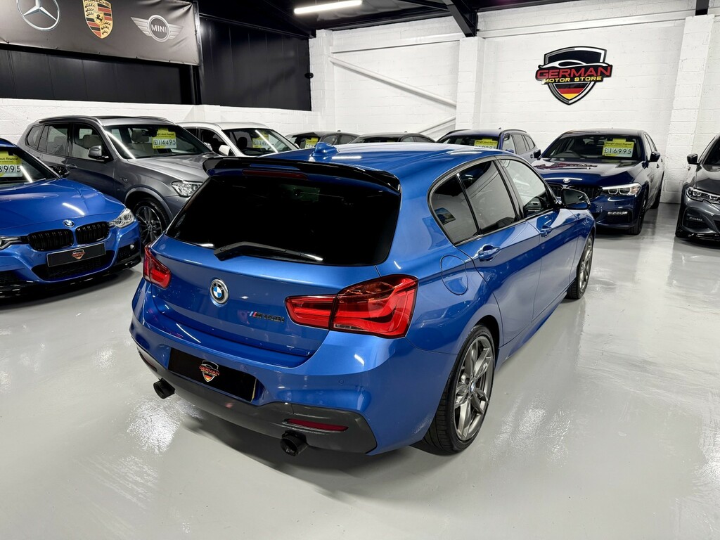 BMW 1 Series 3.0 M140i 5-Door SL17JVF Blue #2