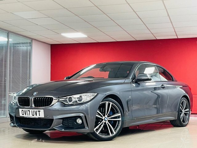 BMW 4 Series 420D M Sport Convertible Grey