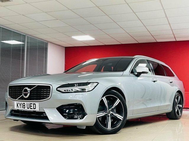 Volvo V90 D5 Powerpulse R-design Pro Silver