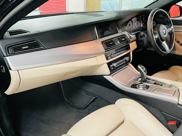 BMW 5 Series 535D M Sport Touring Black #6