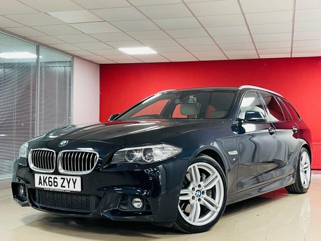 BMW 5 Series 535D M Sport Touring Black