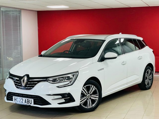 Renault Megane Blue Dci Iconic Sport White #3