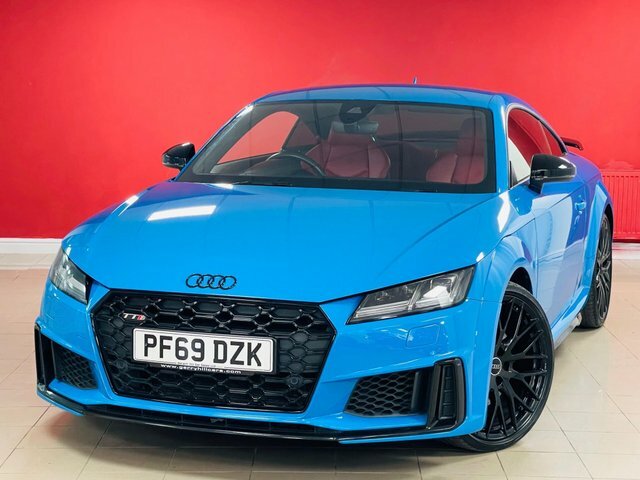 Audi TTS Tfsi Black Edition Coupe Blue #4
