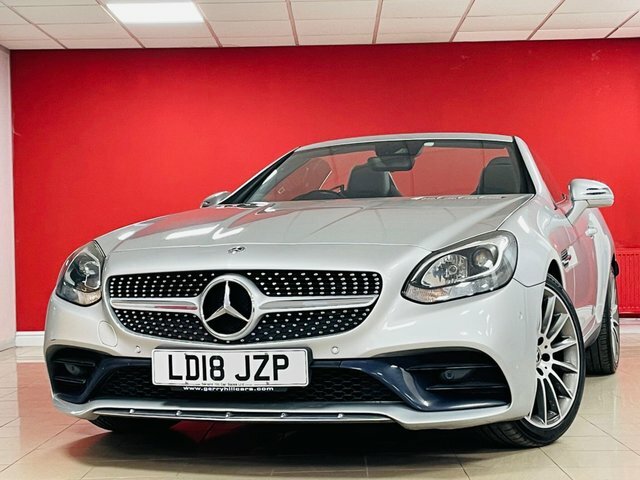 Mercedes-Benz SLC Slc250d Amg Line Convertible Silver #4