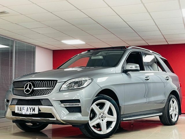 Mercedes-Benz M Class Ml350 V6 Bluetec Amg Silver
