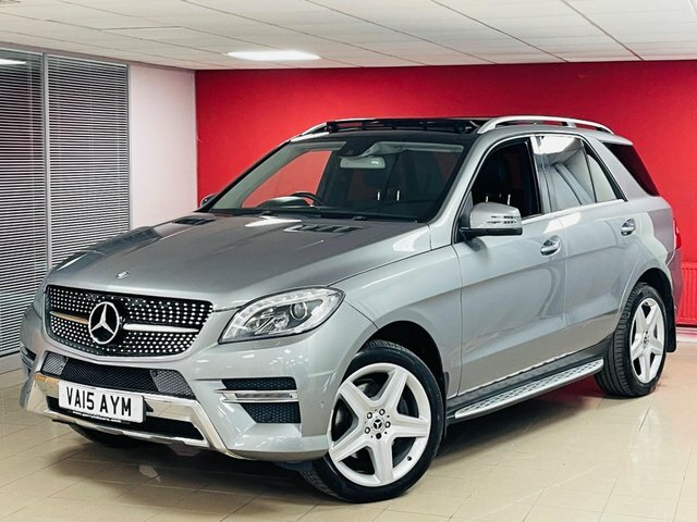 Mercedes-Benz M Class Ml350 V6 Bluetec Amg Silver #2
