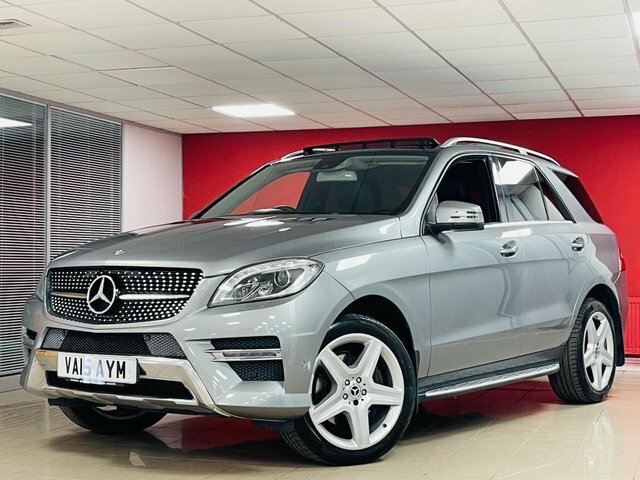 Mercedes-Benz M Class Ml350 V6 Bluetec Amg Silver #3