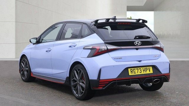 Hyundai I20 T-gdi N Hatchback Blue #3