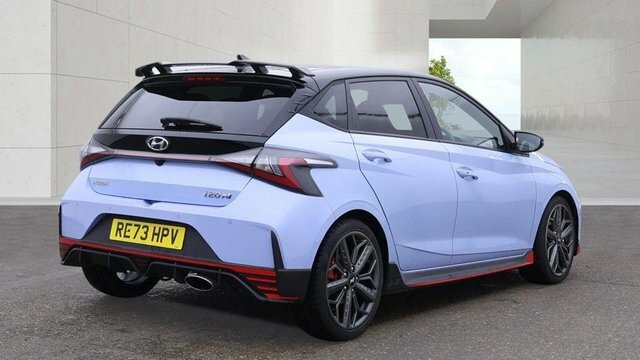 Hyundai I20 T-gdi N Hatchback Blue #4
