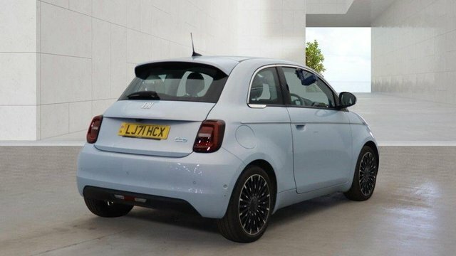 Fiat 500E La Prima Hatchback Blue #4