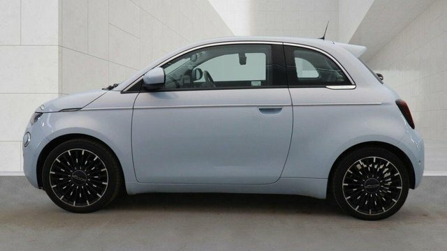 Fiat 500E La Prima Hatchback Blue #5