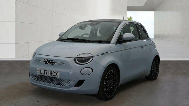 Fiat 500E La Prima Hatchback Blue