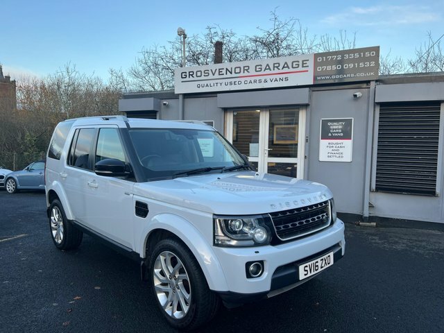 Land Rover Discovery 4 2016 3.0 Sd V6 Landmark 4Wd Euro 6 Ss White