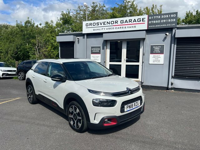 Citroen C4 Cactus 2018 1.2 Puretech Flair Eat6 Euro 6 Ss White