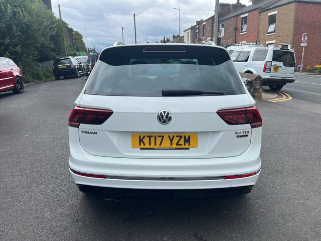 Volkswagen Tiguan 2017 2.0 Tdi Bluemotion Tech R-line Dsg 4Motion Eu White #5