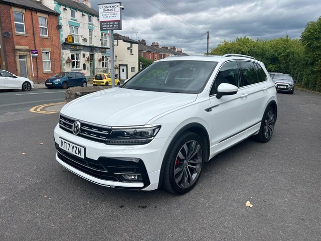 Volkswagen Tiguan 2017 2.0 Tdi Bluemotion Tech R-line Dsg 4Motion Eu White #3