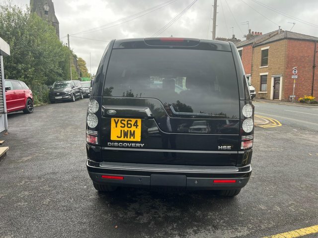 Land Rover Discovery 4 2014 3.0 Sd V6 Hse 4Wd Euro 5 Ss YS64JWM Black #6