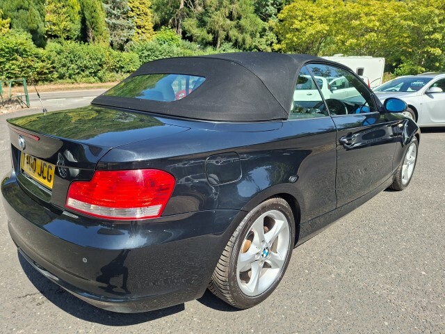 BMW 1 Series 2.0 120I M Sport 168 Bhp Convertible, S Histor Black #23