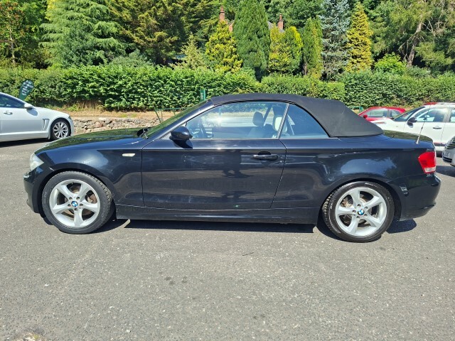 BMW 1 Series 2.0 120I M Sport 168 Bhp Convertible, S Histor Black #16