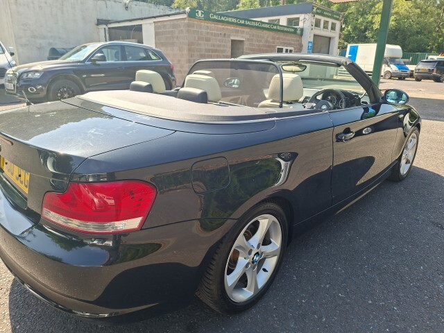 BMW 1 Series 2.0 120I M Sport 168 Bhp Convertible, S Histor Black #15